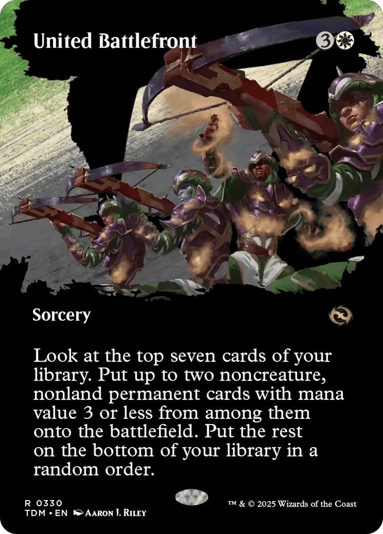 United Battlefront (Borderless) (330) [Tarkir: Dragonstorm]
