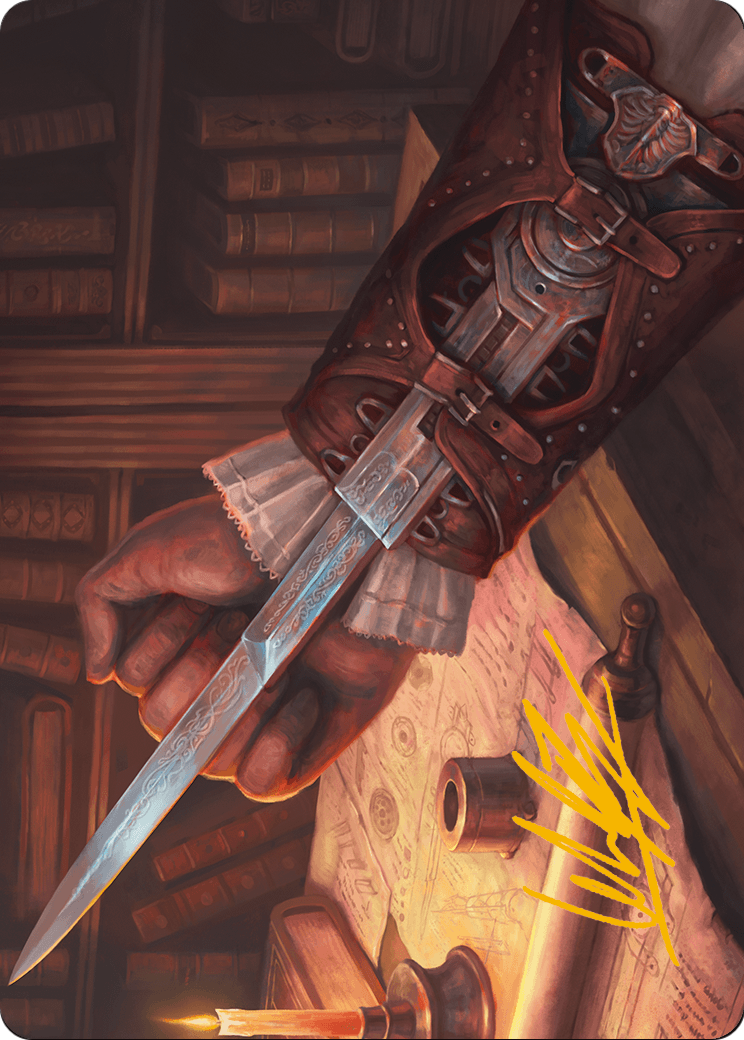 Hidden Blade // Hidden Blade (AACR-009) - Assassin's Creed Art Series (Borderless) Foil