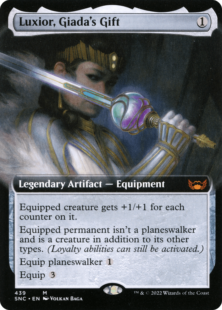 Luxior, Giada's Gift (Extended Art) [Streets of New Capenna] Foil