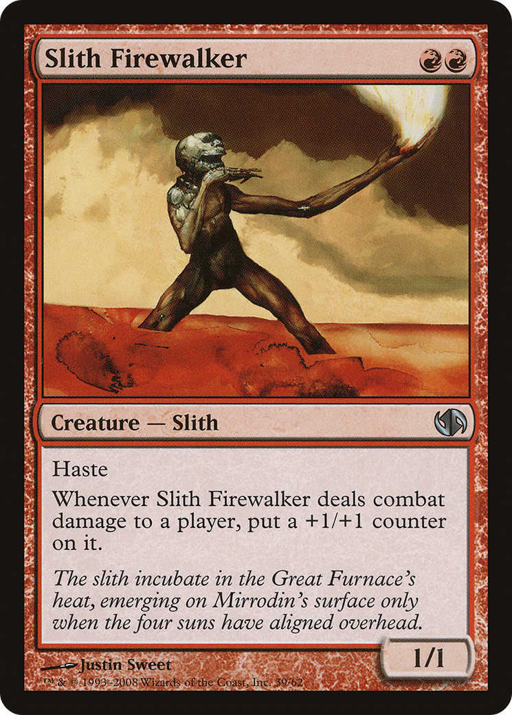 Slith Firewalker [Duel Decks: Jace vs. Chandra] Foreign