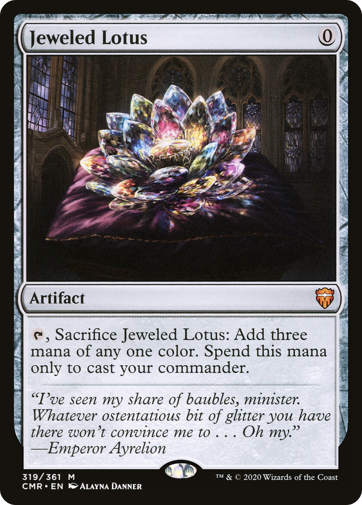 Jeweled Lotus [Commander Legends] Foil