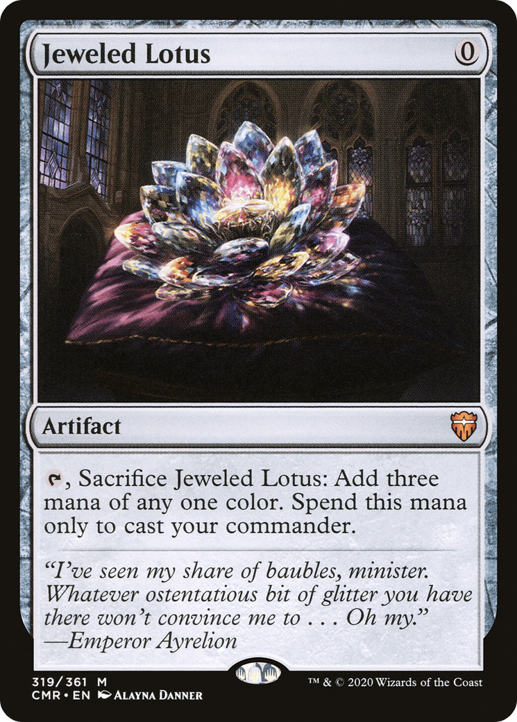 Jeweled Lotus [Commander Legends] Foil