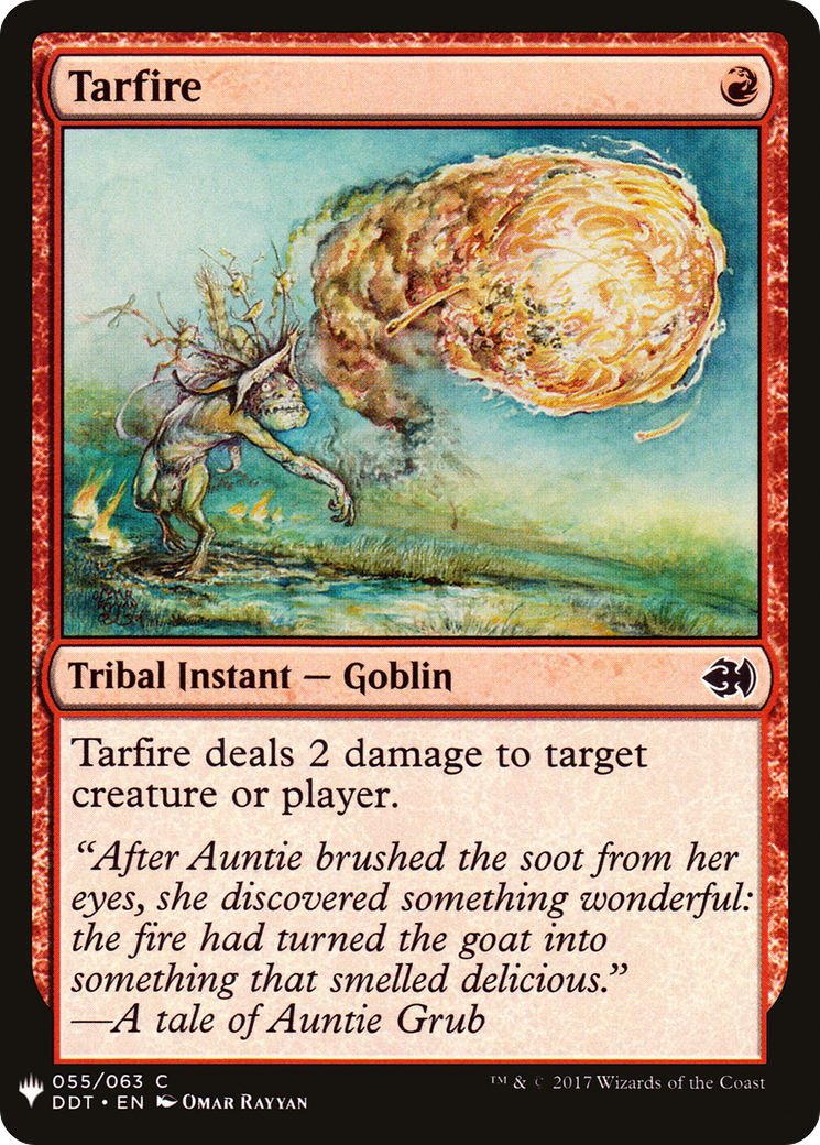 Tarfire |  (DDT-55) [The List]