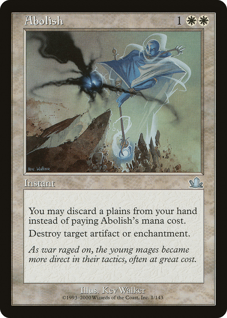 Abolish [Prophecy] Foil