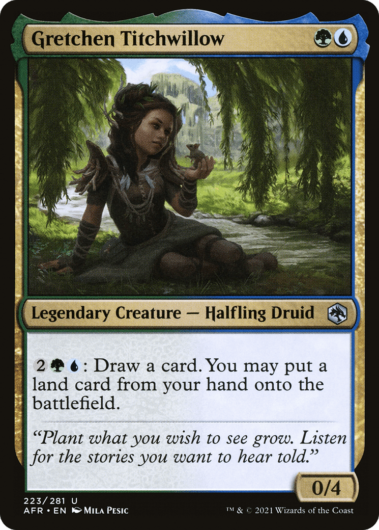 Gretchen Titchwillow [Dungeons & Dragons: Adventures in the Forgotten Realms] Foil