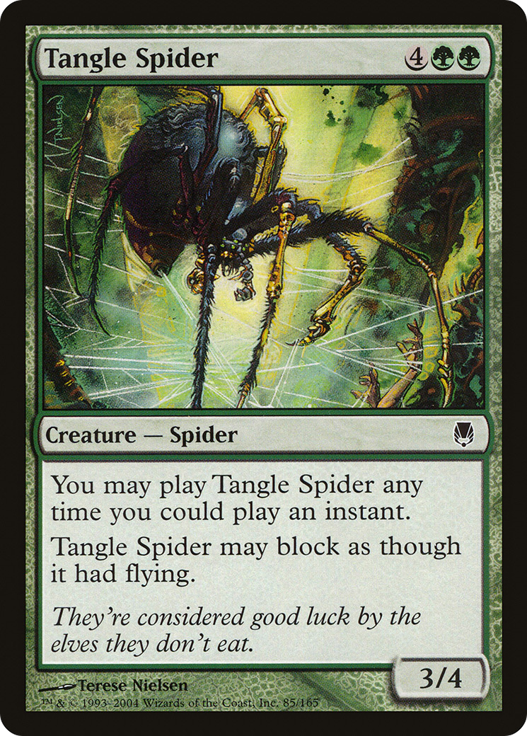 Tangle Spider [Darksteel] Foil