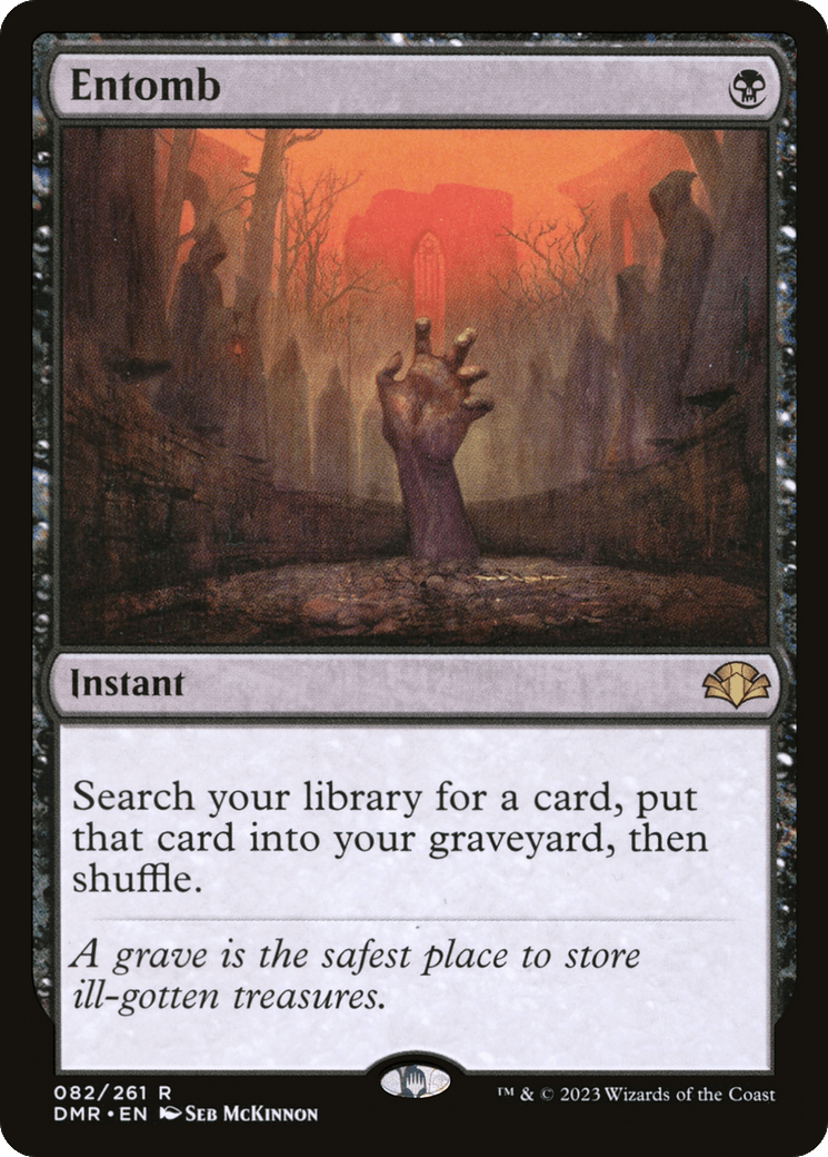 Entomb [Dominaria Remastered] Foil