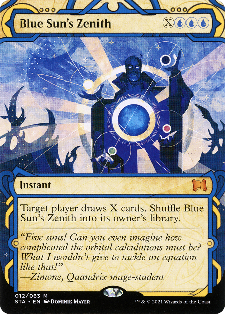 Blue Sun's Zenith [Strixhaven: School of Mages Mystical Archive]