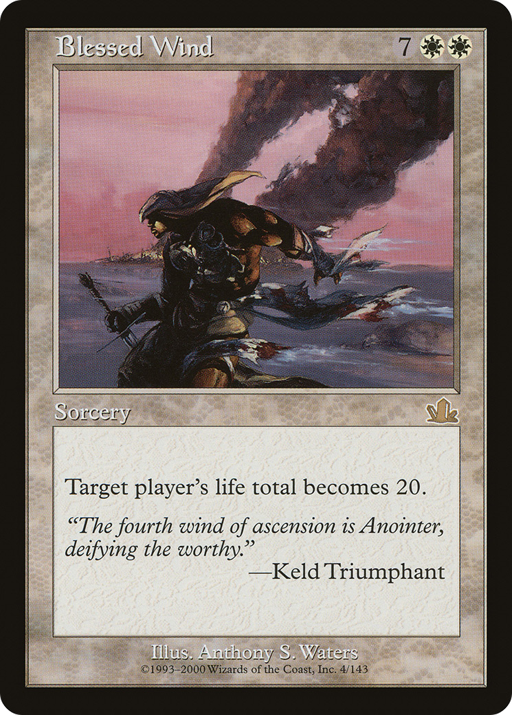 Blessed Wind [Prophecy] Foil