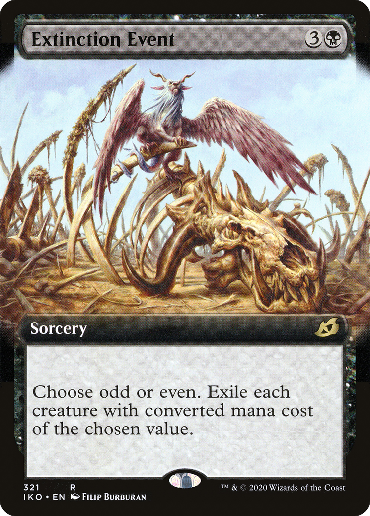 Extinction Event (Extended Art) [Ikoria: Lair of Behemoths] Foil