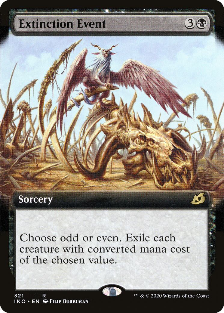 Extinction Event (Extended Art) [Ikoria: Lair of Behemoths] Foil