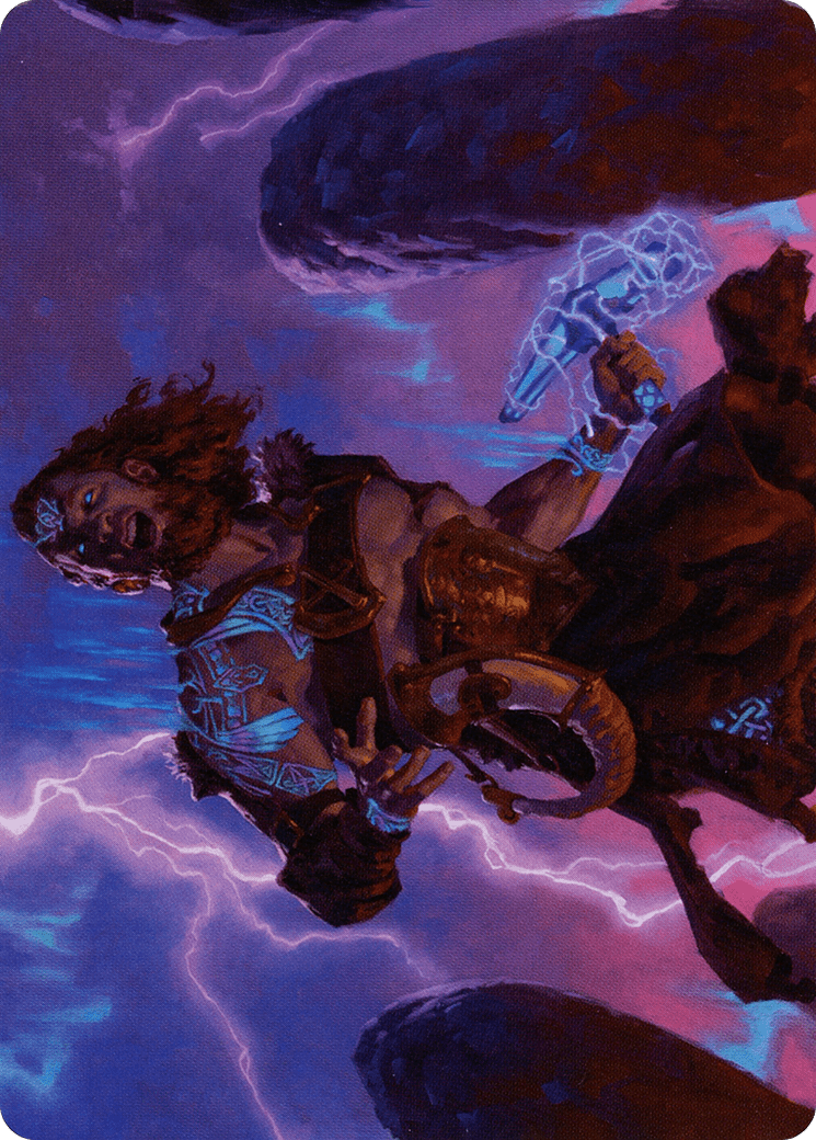 Toralf, God of Fury // Toralf, God of Fury (AKHM-039) - Kaldheim Art Series (Borderless)