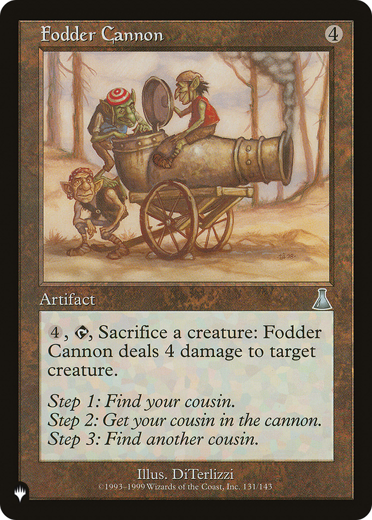 Fodder Cannon |  (UDS-131) [The List]
