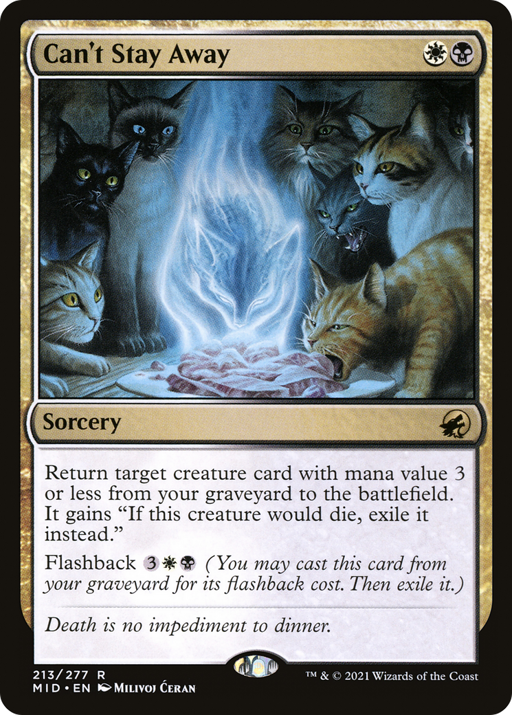 Can't Stay Away [Innistrad: Midnight Hunt] Foil