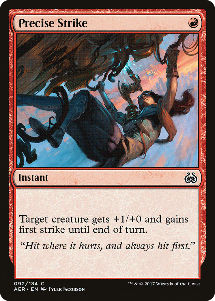 Precise Strike [Aether Revolt] Foil
