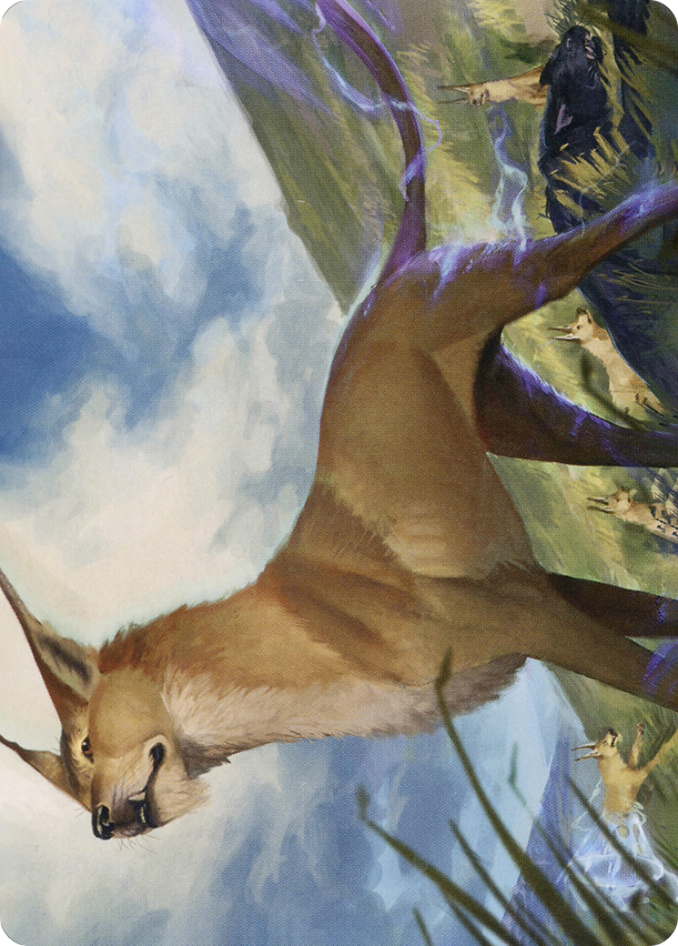 Blink Dog // Blink Dog (AAFR-020) - Adventures in the Forgotten Realms Art Series (Borderless)