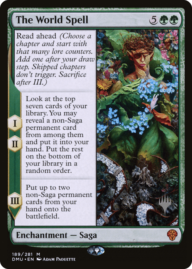 The World Spell (Promo Pack) [Dominaria United Promos] Foil