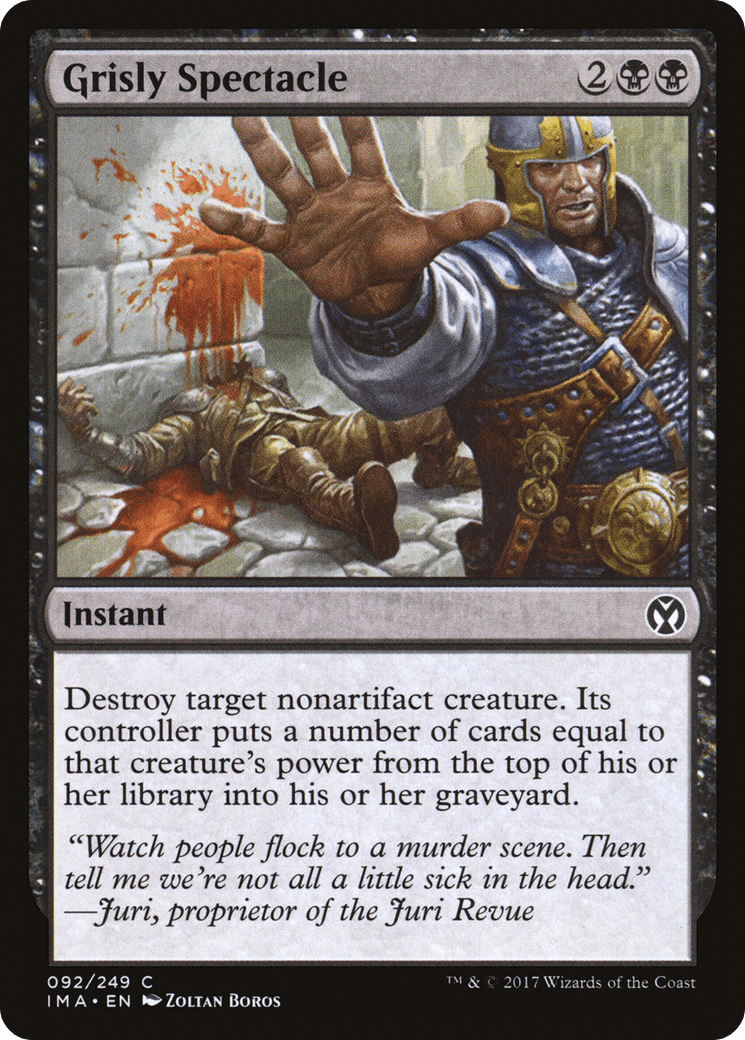 Grisly Spectacle [Iconic Masters] Foil