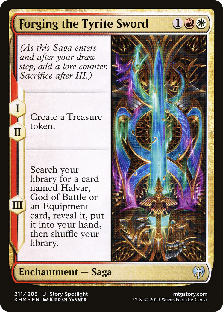Forging the Tyrite Sword [Kaldheim] Foil