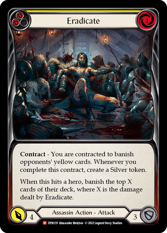 Eradicate [DYN119] (Dynasty)  Rainbow Foil