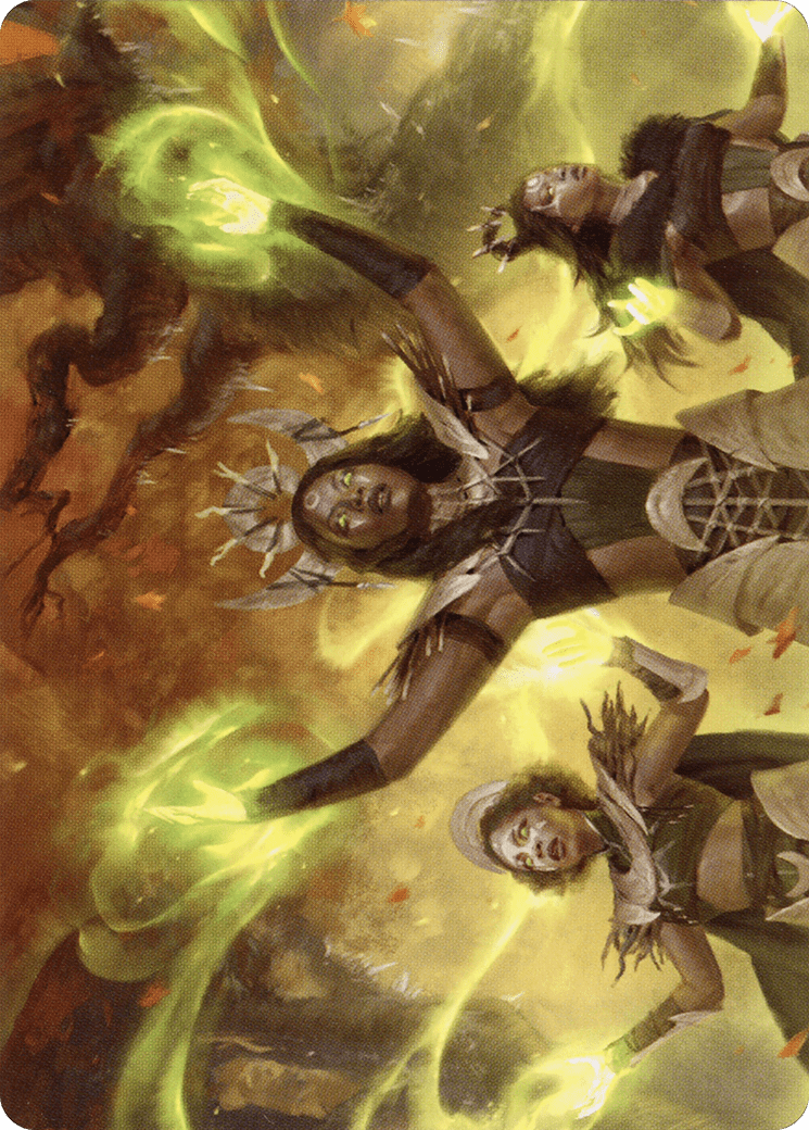 Dawnhart Wardens // Dawnhart Wardens (AMID-057) - Midnight Hunt Art Series (Borderless)