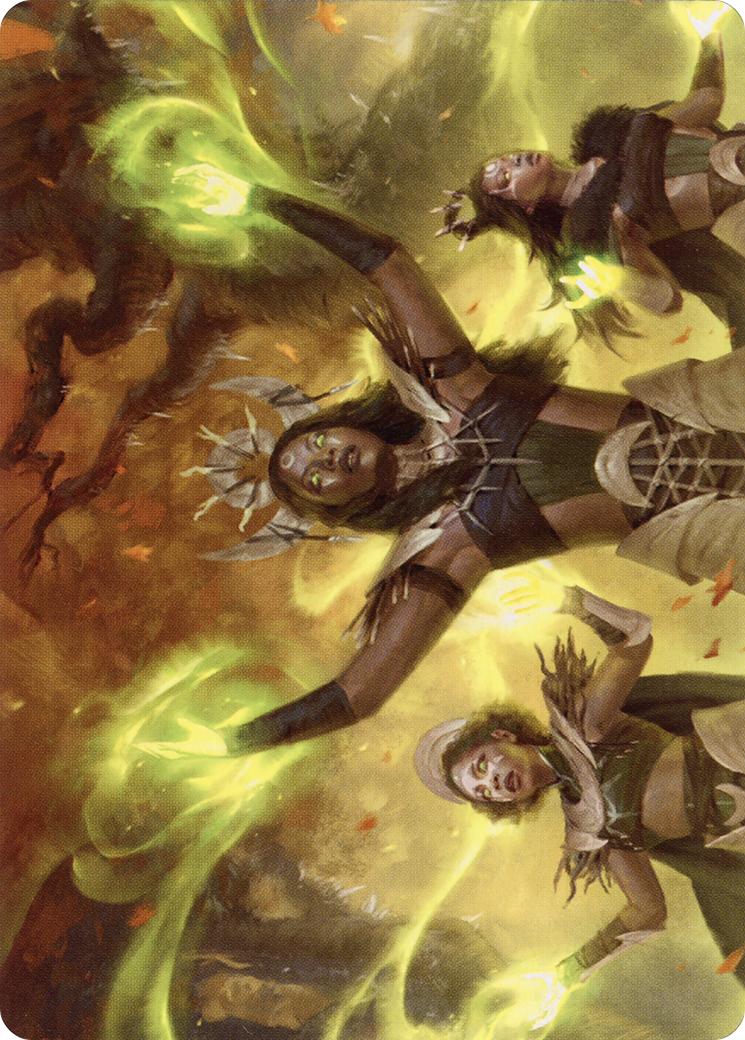 Dawnhart Wardens // Dawnhart Wardens (AMID-057) - Midnight Hunt Art Series (Borderless)