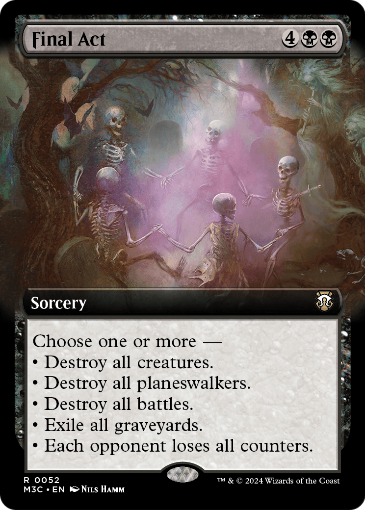 Final Act (Extended Art) [Modern Horizons 3 Commander] Foil