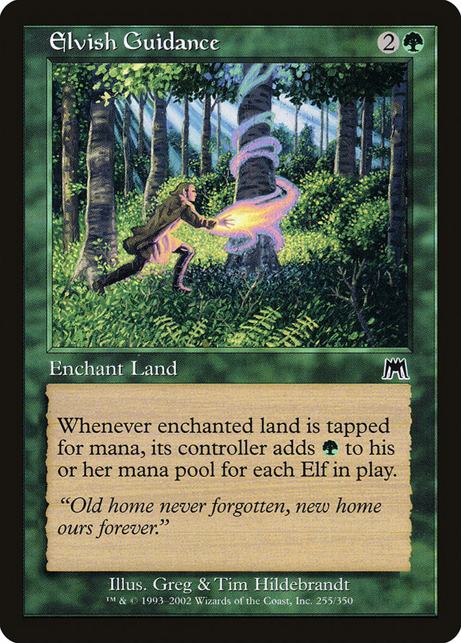 Elvish Guidance 255 (Onslaught) 