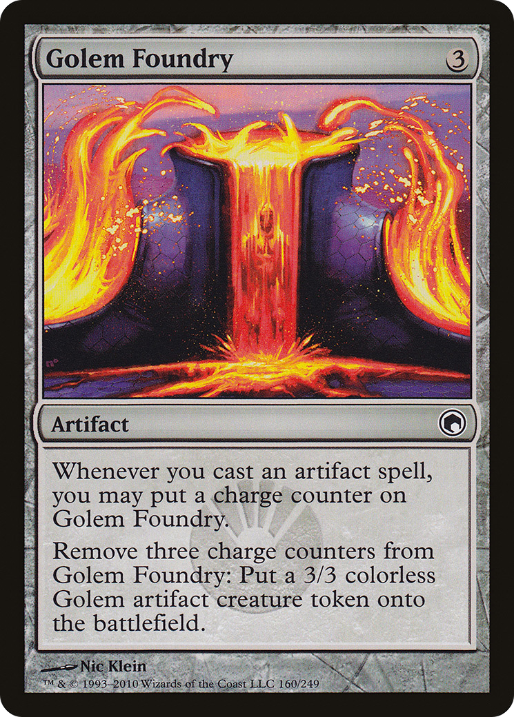 Golem Foundry [Scars of Mirrodin] Foil