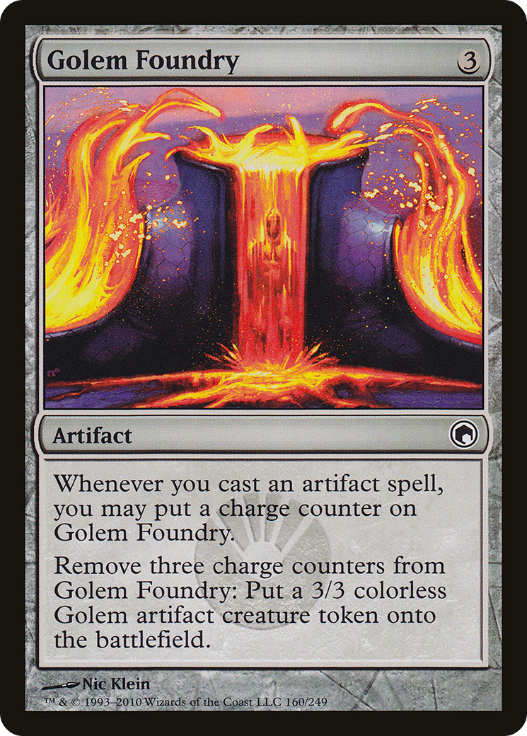 Golem Foundry [Scars of Mirrodin] Foil