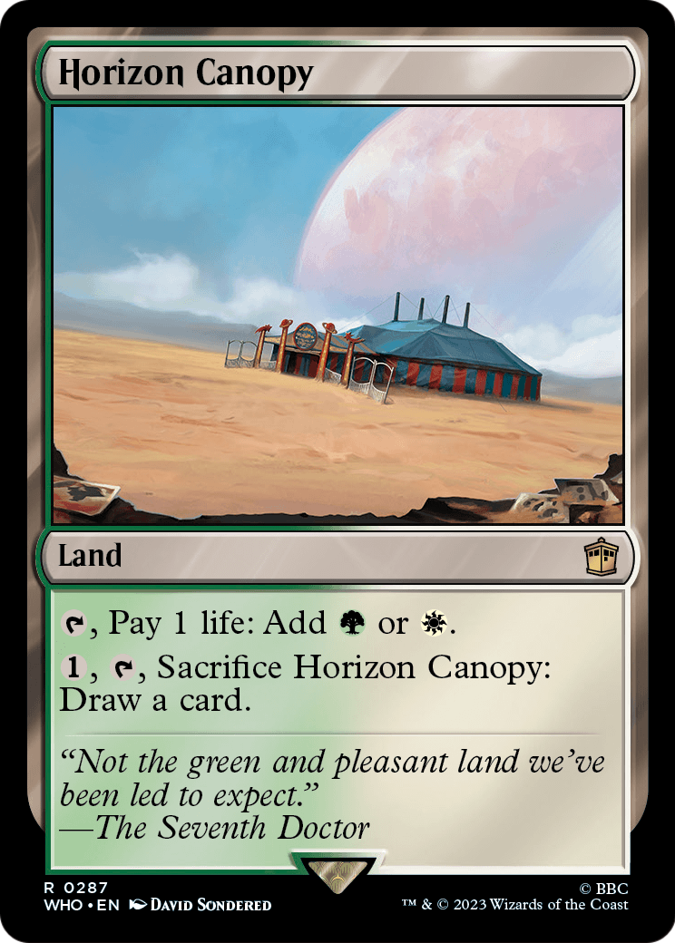 Horizon Canopy [Doctor Who] Foil