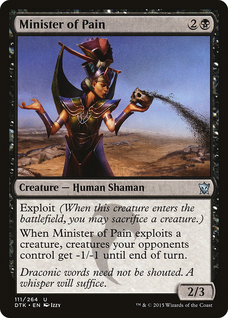 Minister of Pain [Dragons of Tarkir] Foil