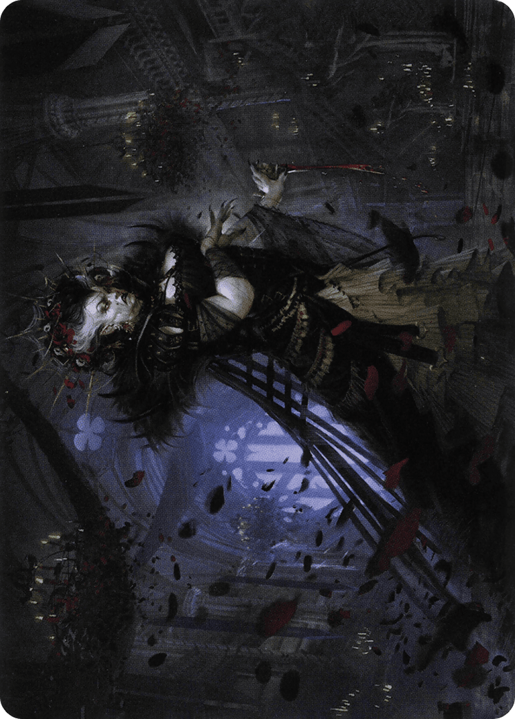 Falkenrath Forebear // Falkenrath Forebear (AVOW-033) - Crimson Vow Art Series (Borderless)