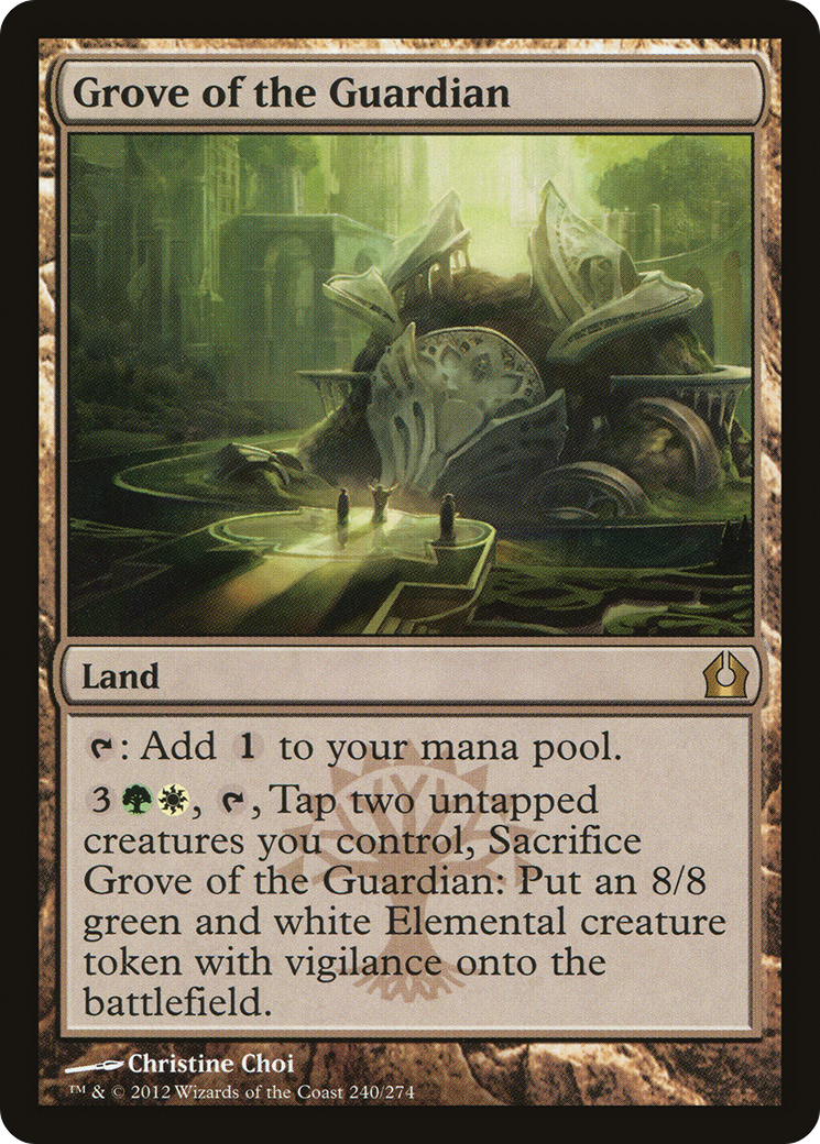Grove of the Guardian [Return to Ravnica] Foil