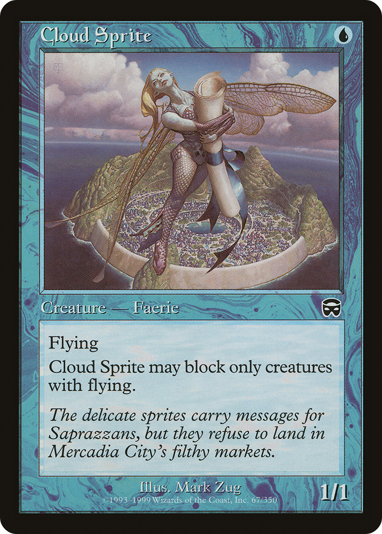 Cloud Sprite [Mercadian Masques] Foil