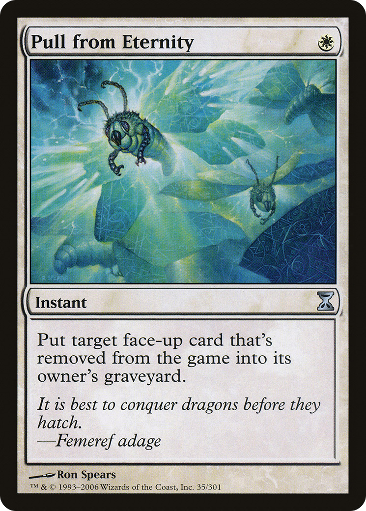 Pull from Eternity [Time Spiral] Foil