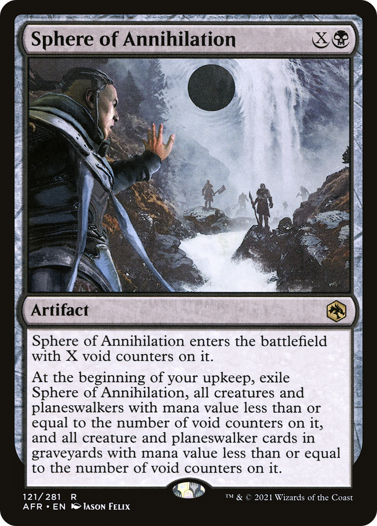 Sphere of Annihilation [Dungeons & Dragons: Adventures in the Forgotten Realms] Foil