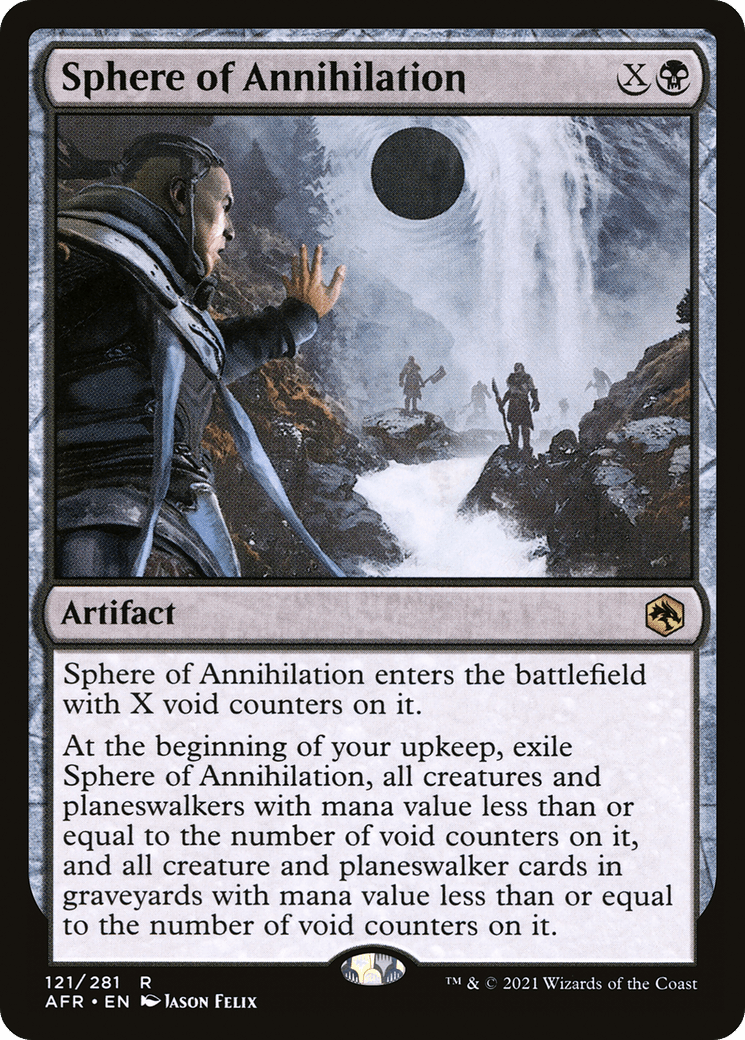 Sphere of Annihilation [Dungeons & Dragons: Adventures in the Forgotten Realms] Foil