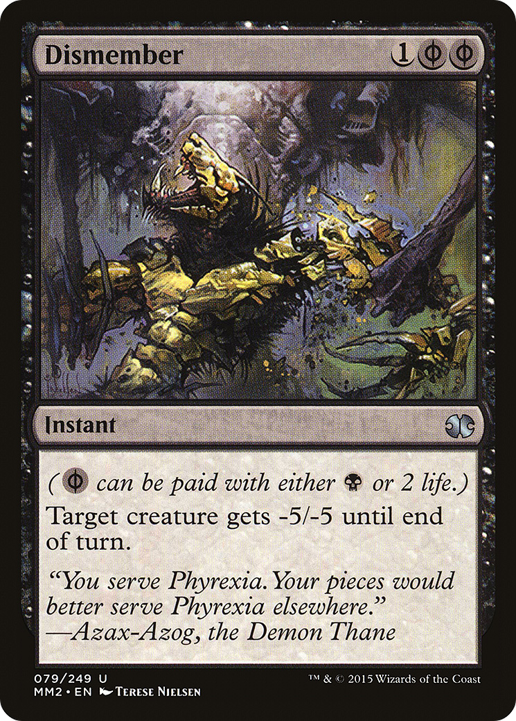 Dismember [Modern Masters 2015] Foil