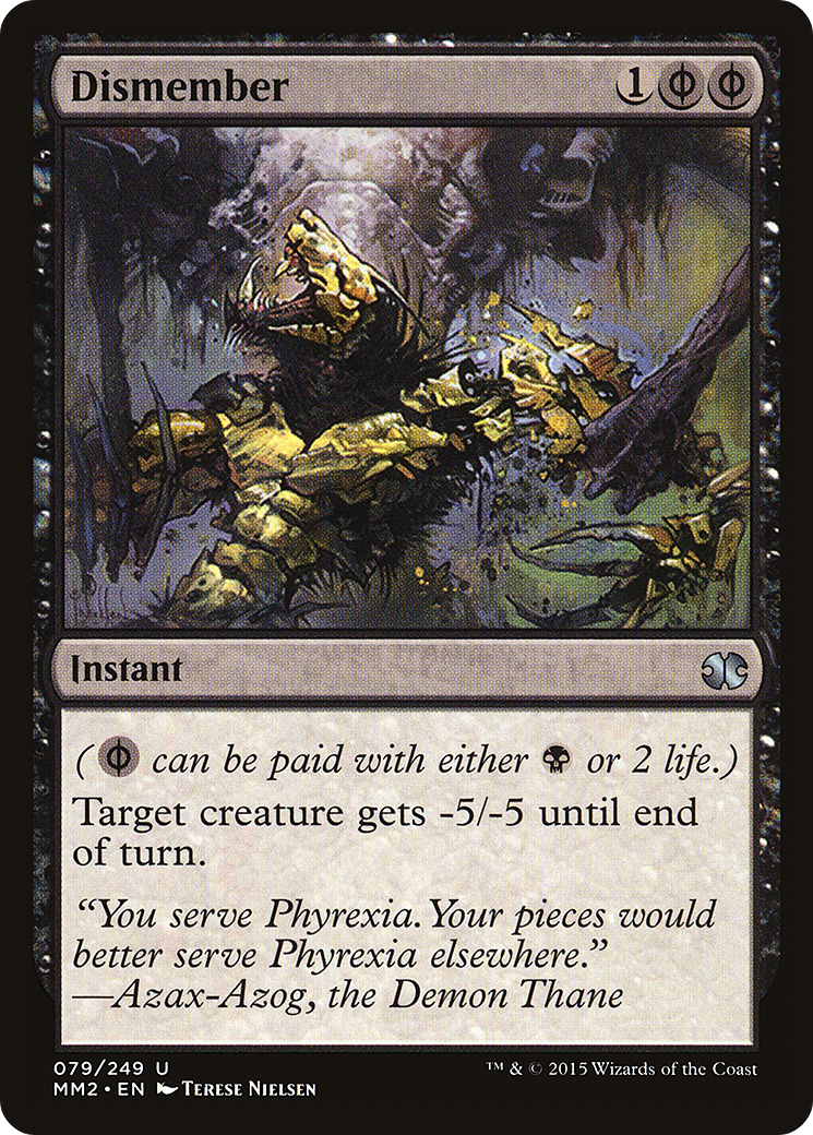 Dismember [Modern Masters 2015] Foil