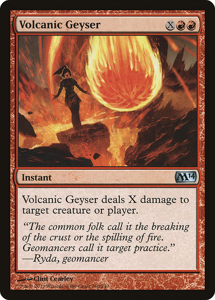 Volcanic Geyser [Magic 2014] Foil