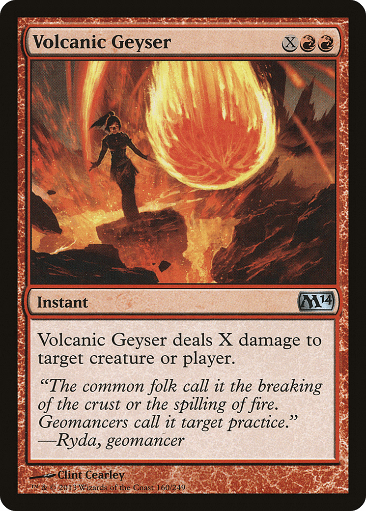 Volcanic Geyser [Magic 2014] Foil