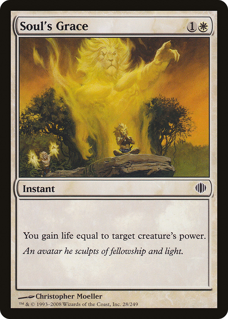 Soul's Grace [Shards of Alara] Foil