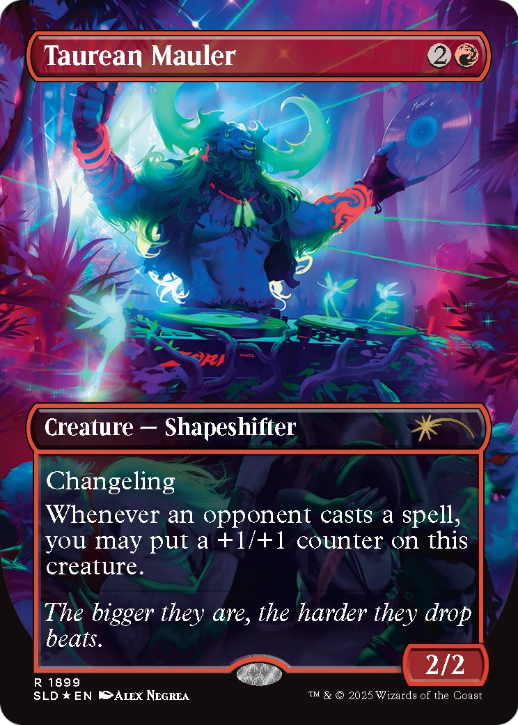 Taurean Mauler (Double Rainbow Foil) (1899) [Secret Lair Drop Series]  Foil