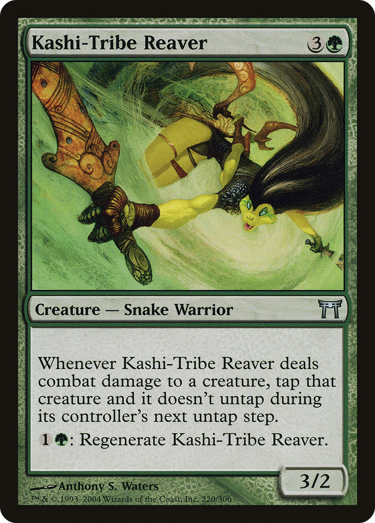 Kashi-Tribe Reaver [Champions of Kamigawa] Foil
