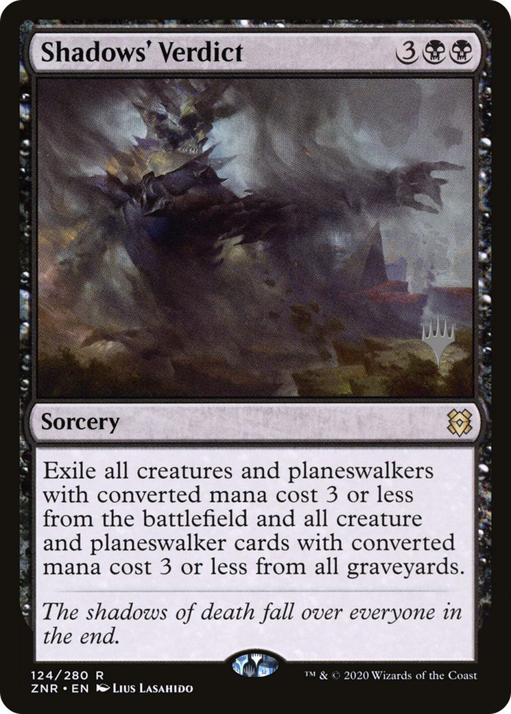 Shadows' Verdict (Promo Pack) [Zendikar Rising Promos] Foil