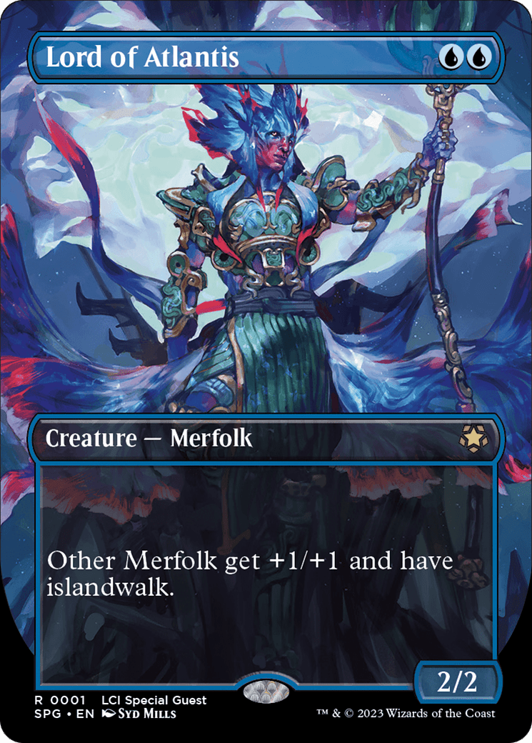 Lord of Atlantis (Borderless) [The Lost Caverns of Ixalan Special Guests] Foil
