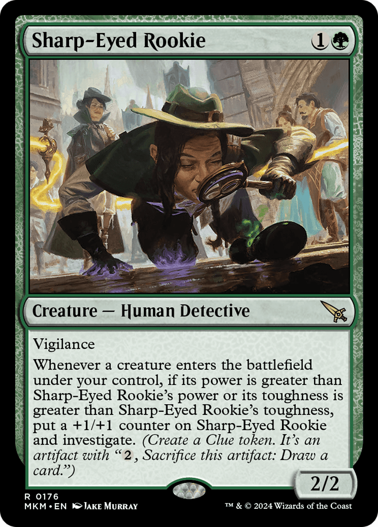 Sharp-Eyed Rookie [Murders at Karlov Manor] Foil