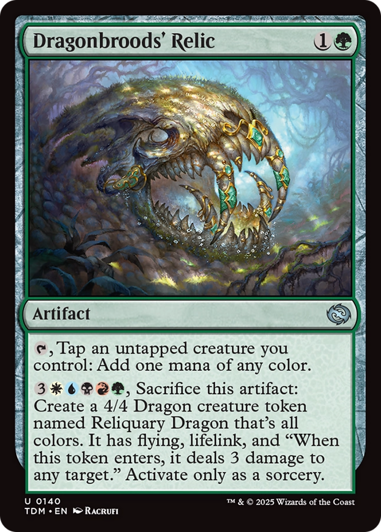 Dragonbrood's Relic (140) [Tarkir: Dragonstorm]