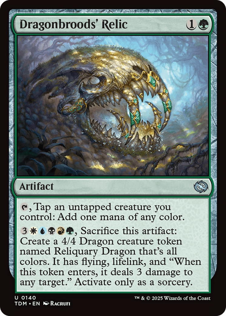 Dragonbrood's Relic (140) [Tarkir: Dragonstorm]  Foil